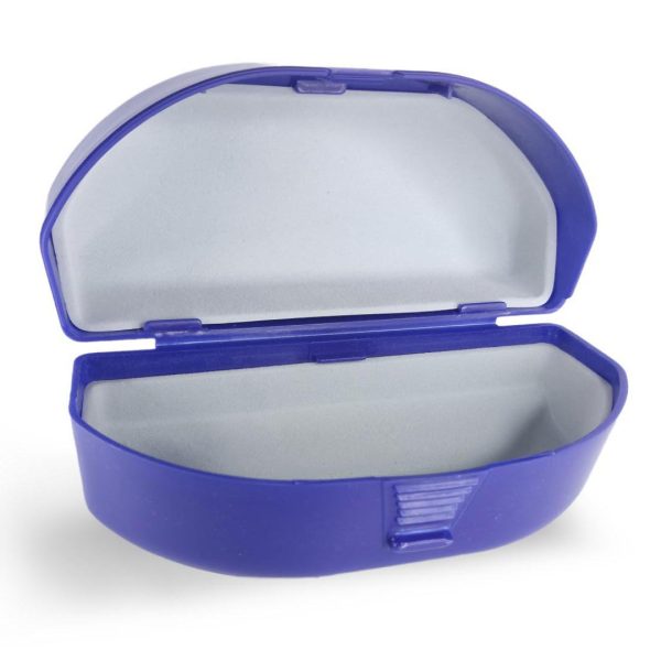 Estojo Curva 8 Azul Marinho
