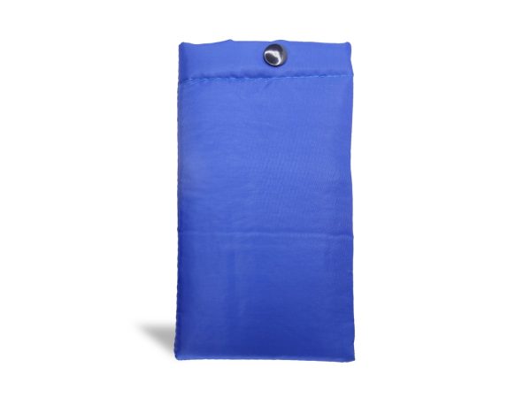 Bolsinha costurada em Nylon Azul Royal