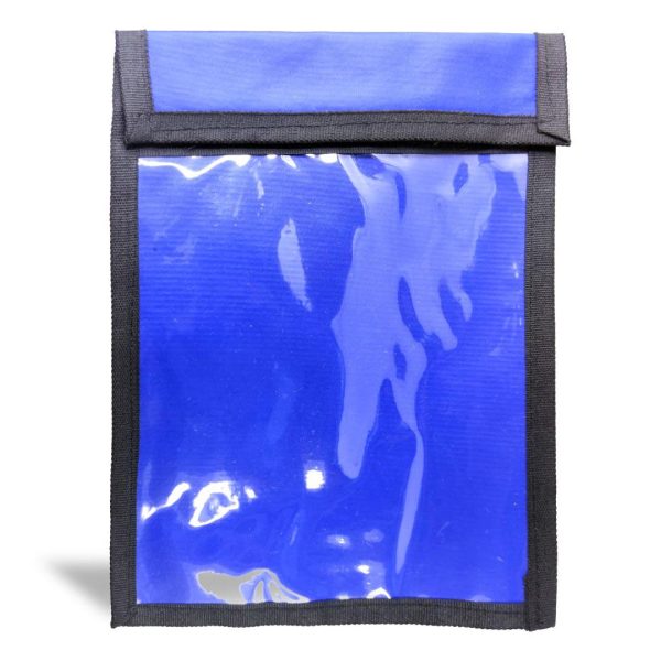 Porta Ordem de Serviço com Velcro (Laboratório para Serviço) Azul Royal