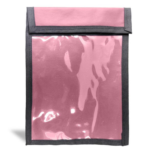 Porta Ordem de Serviço com Velcro (Laboratório para Serviço) Rosa