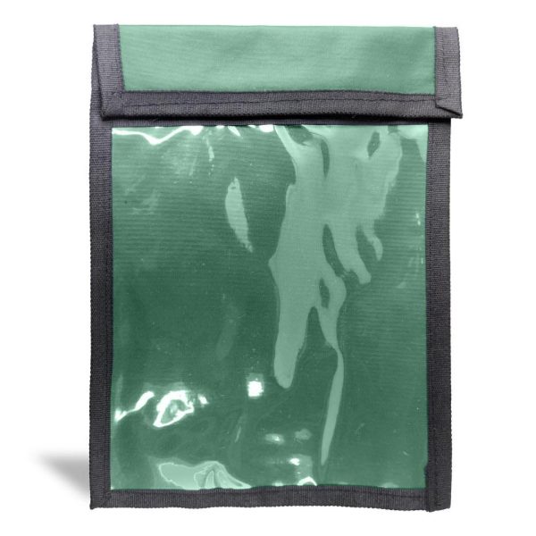 Porta Ordem de Serviço com Velcro (Laboratório para Serviço) Verde Musgo