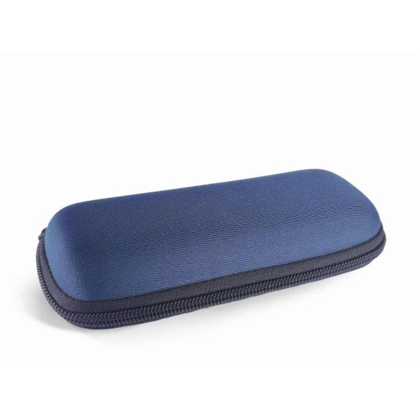 Estojo Receituário com Zíper Azul Marinho