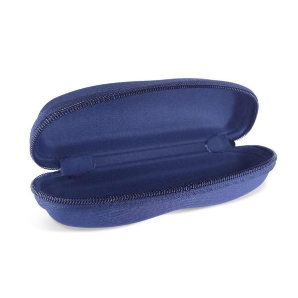 Estojo Receituário com Zíper Azul Marinho