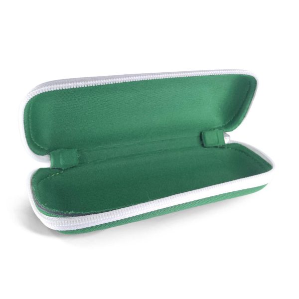Estojo Receituário com Zíper Verde