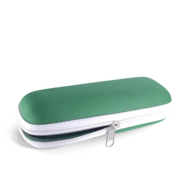 Estojo Receituário com Zíper Verde