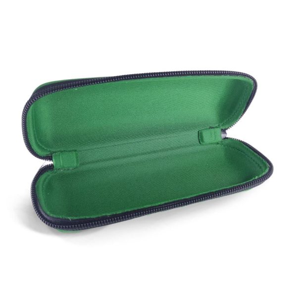 Estojo Receituário com Zíper Verde
