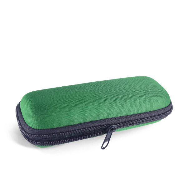 Estojo Receituário com Zíper Verde